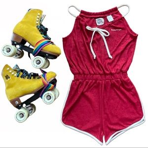 CAMP COLLECTION - Happy Camper Dockside Terry Romper